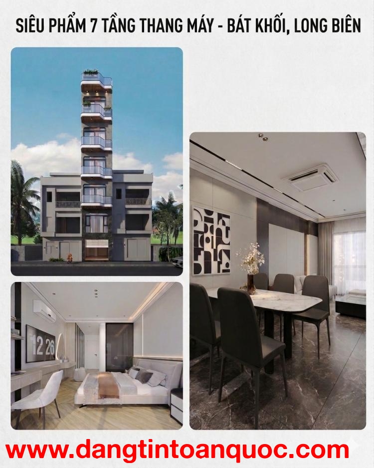 BÁN NHÀ BÁT KHỐI 56M2- 7 TẦNG- 1x Tỷ.