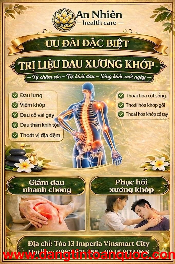 AN NHIÊN HEALTH CARE – CHĂM SÓC SỨC KHỎE & SẮC ĐẸP TOÀN DIỆN