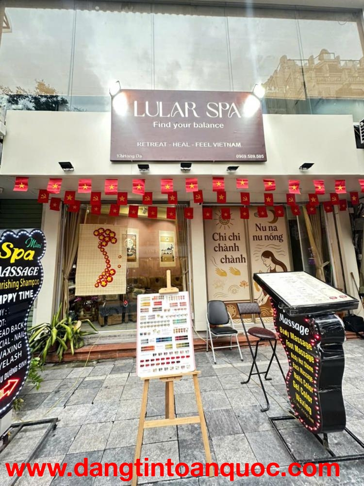 NHƯỢNG SPA – GIÁ TỐT độc quyền đường Hàng da, ít cạnh tranh