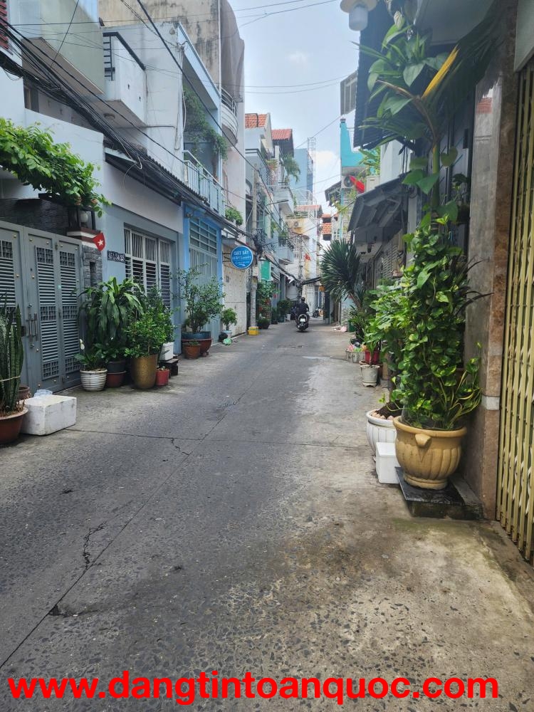 NHÀ 4 TẦNG – HXH ÂU DƯƠNG LÂN, QUẬN 8 – XE HƠI NGỦ TRONG NHÀ-0948769331