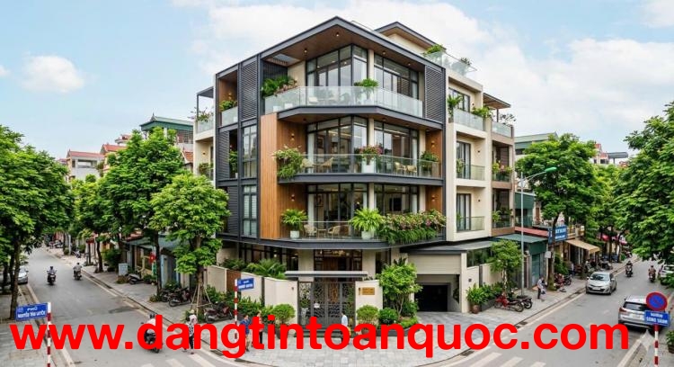 BÁN BIỆT THỰ LÀNG VIỆT KIỀU CHÂU LÔ GÓC 130M2 MẶT TIỀN 28M Ô CHỜ THANG MÁY - KINH DOANH 30 TỶ