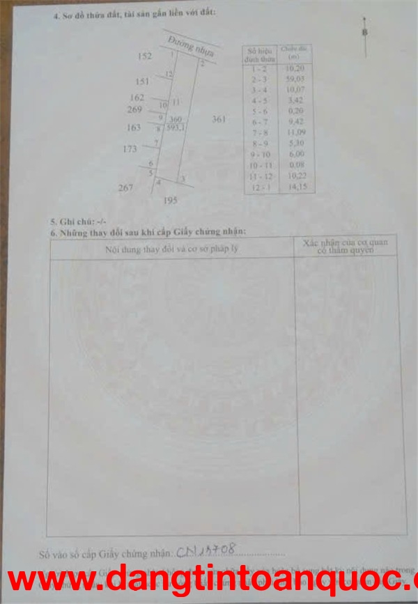 ĐẦU TƯ LÀ SINH LỜI - Chính Chủ  Bán Lô Đất Đẹp Tại Xã Bưng Riềng, Xuyên Mộc, Bà Rịa Vũng Tàu