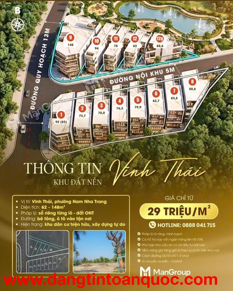 BOM TẤN ĐẤT NỀN VĨNH THÁI – “HÀNG KÍN” CHỈ DÀNH CHO NGƯỜI NHANH TAY!
