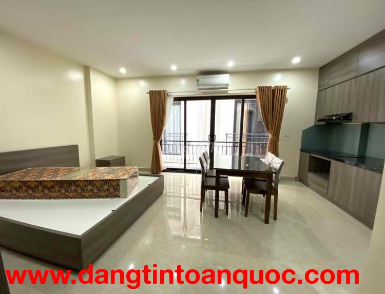 Cho thuê căn hộ studio đầy đủ đồ vào ở ngay, vị trí gần chợ, gần trường học