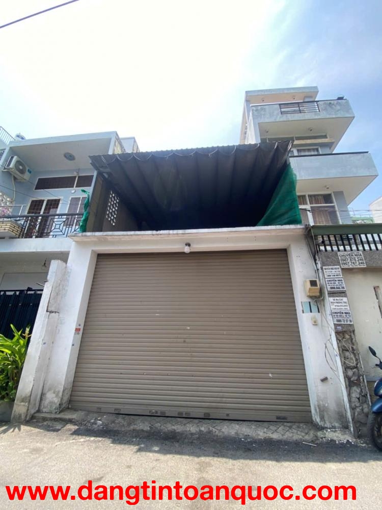 Bán nhà 105m2 ngay BV Gia Định, Bình Thạnh, cạnh rạch xuyên tâm, hẻm xe hơi, xây cao, 12.5 tỷ