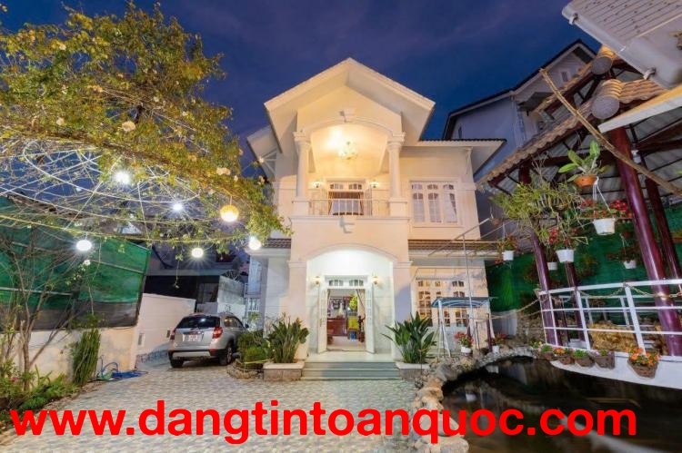Cho thuê villa sân vườn 25 triệu/tháng Hùng Vương Phường 9 Đà Lạt