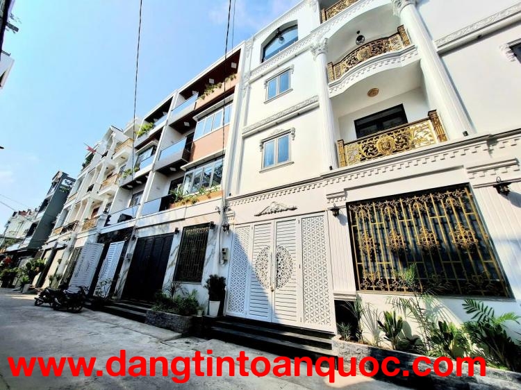 NHÀ ĐẸP THANG MÁY, NGANG 10M, HẺM XE HƠI HUỲNH TẤN PHÁT, 8.5 TỶ