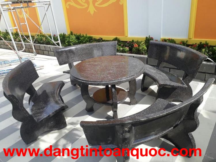 Bộ bàn ghế đá công viên HCM