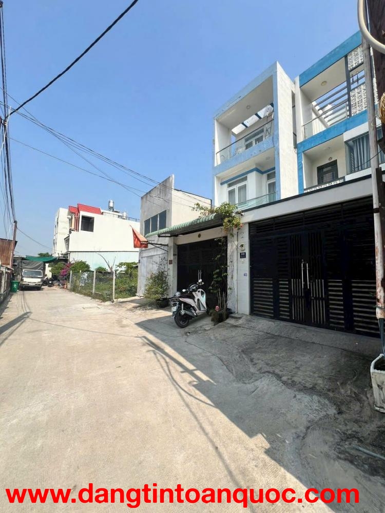 KÈO THƠM GIẢM 500TR – NHÀ 3 TẦNG 78M² – HẺM XE TẢI SÁT QUỐC LỘ 13 – GIÁ CHỈ 6.5 TỶ