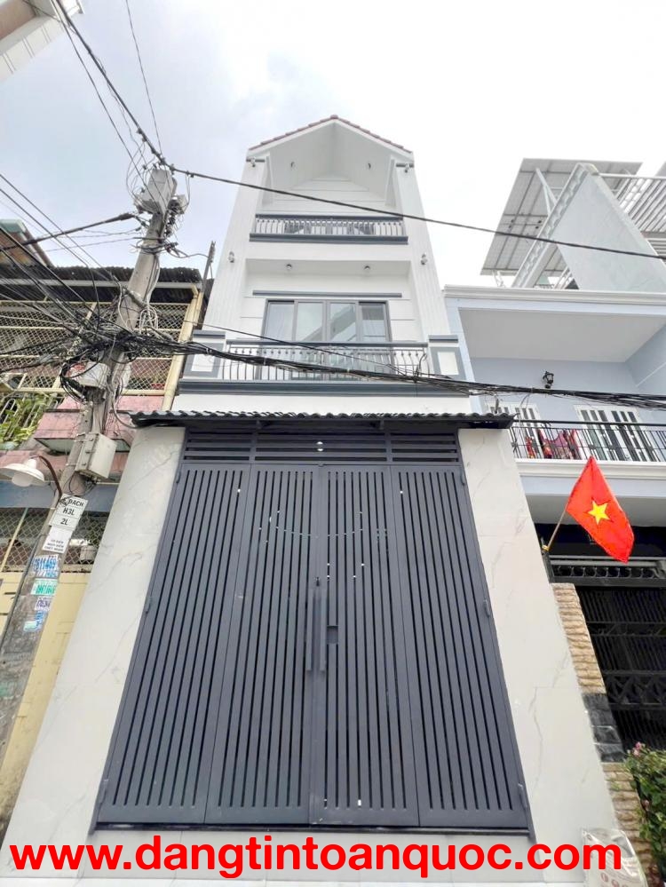 Nhà mới vị trí đẹp hẻm 5m Đặng Chất P2Q8