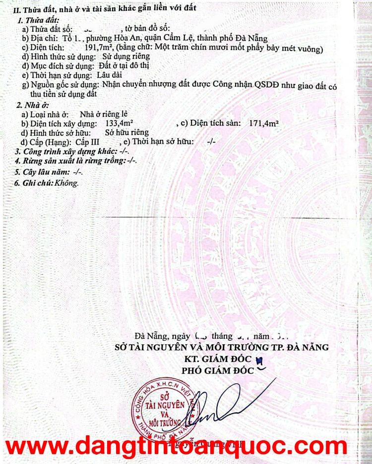 ????????Bán đất kiệt 2 Ô TÔ tránh nhau đường Nhơn Hòa 6 - DT 192m2