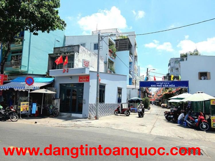 NHÀ LÒ GỐM - P5 Q6 - HẺM XE HƠI 5M. GIÁ 6 TỶ 380 TL. LH:0905828258.