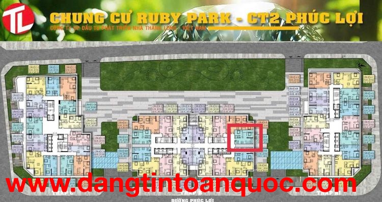 Bán căn hộ chung cư Ruby Phúc Lợi 75m 2 ngủ chỉ từ 1,5 tỷ nhận nhà 2027 mua TT từ CĐT