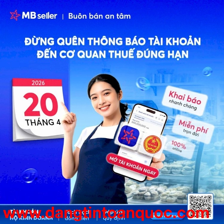 Vay Vốn - Mở Tài Khoản Hkd - Gửi Tiết Kiệm