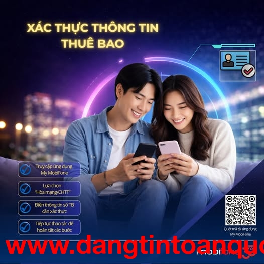 Hướng dẫn chuẩn hóa thông tin thuê bao di động để tránh bị khóa sim
