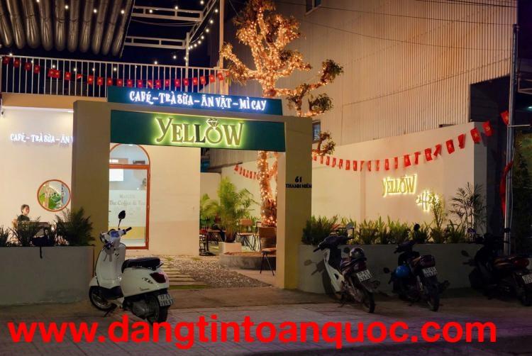 SANG NHƯỢNG TOÀN BỘ QUÁN CÀ PHÊ – TRÀ SỮA YELLOW COFFEE