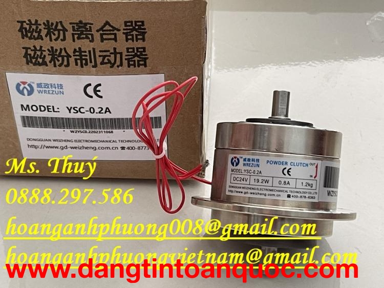Thắng từ YSC-0.2A - Sản xuất bởi hãng Wrezun - Hàng New