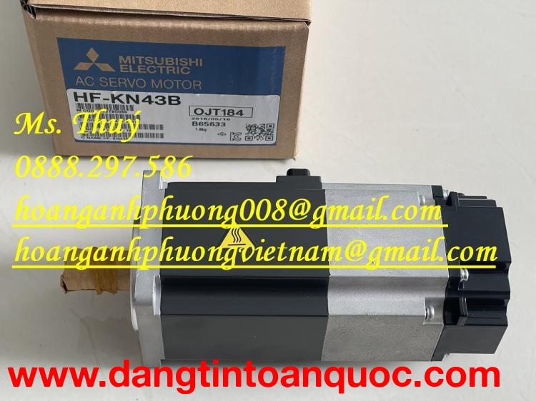 AC servo motor HF-KN43B Mitsubishi - THiết bị tự động hoá giá tốt