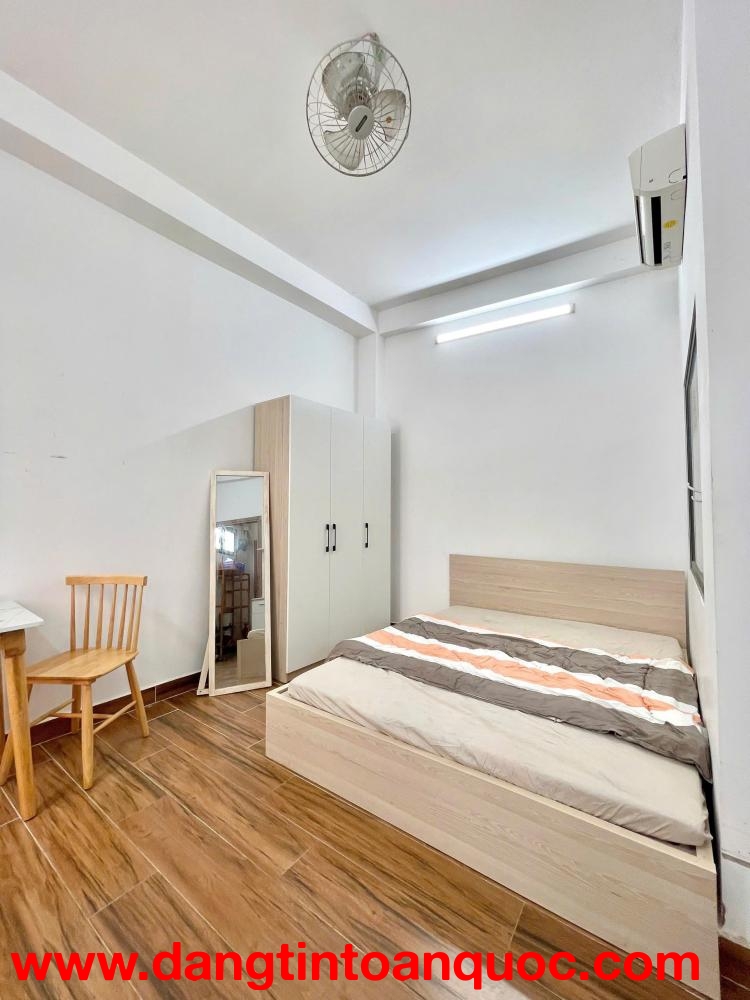 CHO THUÊ MINI STUDIO 25M² RỘNG RÃI – NGAY TRUNG TÂM QUẬN 3 – HẺM XE HƠI CMT8