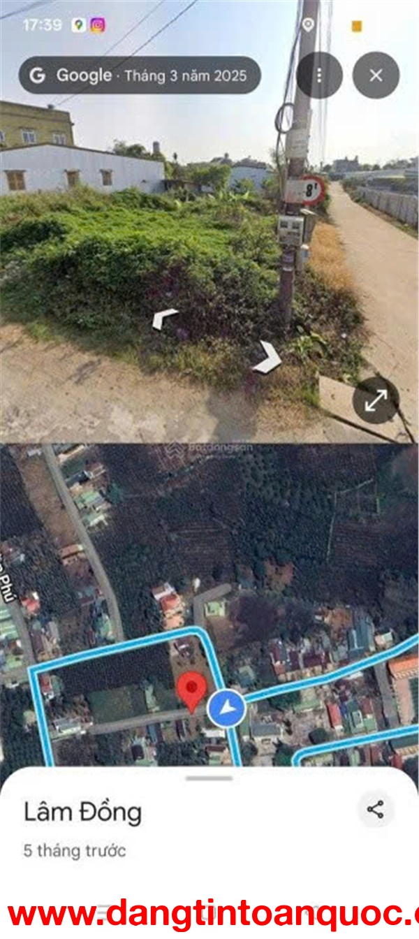 ĐẤT ĐẸP - GIÁ ĐẦU TƯ  –CẦN BÁN LÔ ĐẤT TẠI trung tâm Đường Trần Phú, TT.Lộc Thắng, Bảo Lâm, Lâm Đồng