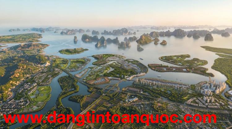 Bán biệt thự song lập Vinhomes Global Gate Hạ Long, view quan kỳ quan thế giới. DT 162m², mặt tiền 9