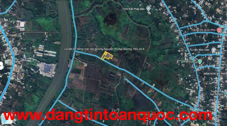 BÁN ĐẤT VEN SÔNG SÀI GÒN – AN NHƠN TÂY, TP.HCM