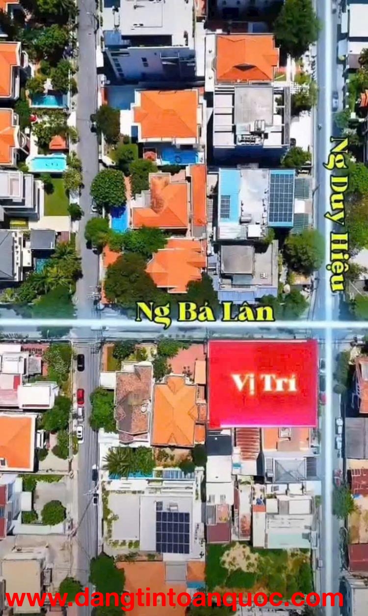 BÁN LÔ ĐẤT GÓC 2 MẶT TIỀN NGUYỄN DUY HIỆU – NGUYỄN BÁ LÂN, THẢO ĐIỀN, QUẬN 2