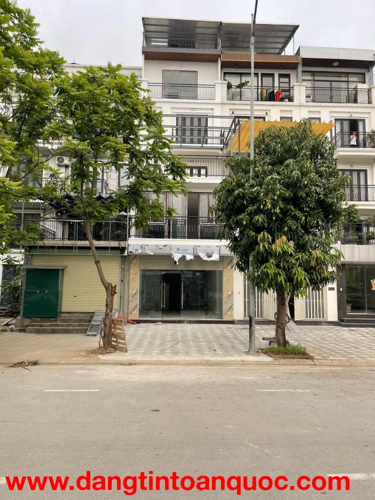 Cho thuê dài hạn shophouse 5 tầng mặt đường 40m tại Hateco Green City