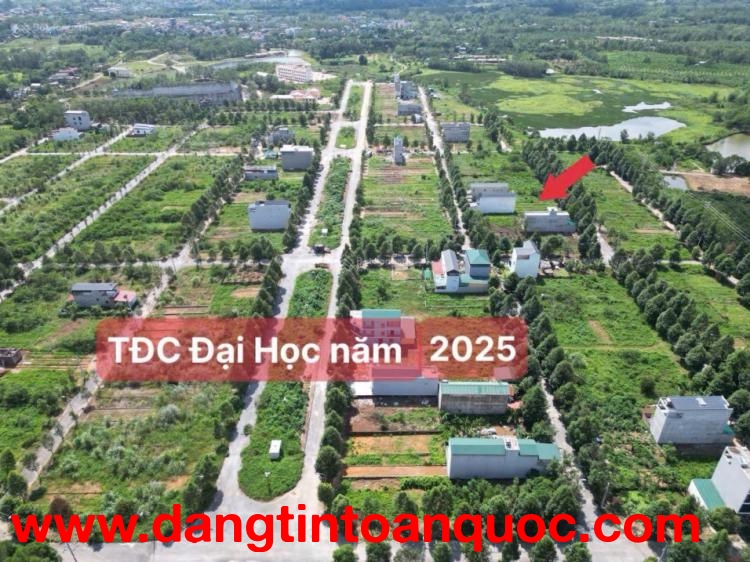 Cắt lỗ! 100m tái định cư đại học QG vị trí đẹp kinh doanh, giá cắt lỗ siêu rẻ nhất công nghệ cao