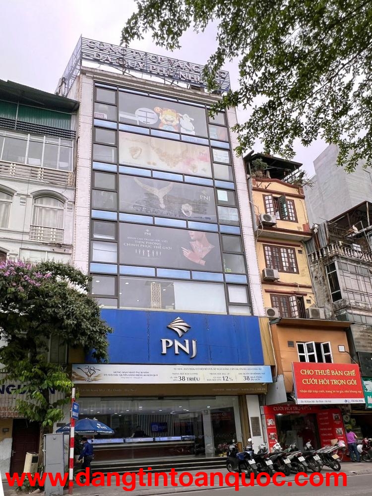 CHO THUÊ TOÀ NHÀ 7 TẦNG MẶT PHỐ KIM MÃ, BA ĐÌNH, HÀ NỘI GIÁ 120TR