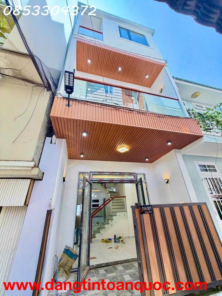 NHÀ MỚI TRUNG TÂM P9 – GẦN HỒ XUÂN HƯƠNG – Ở LIỀN