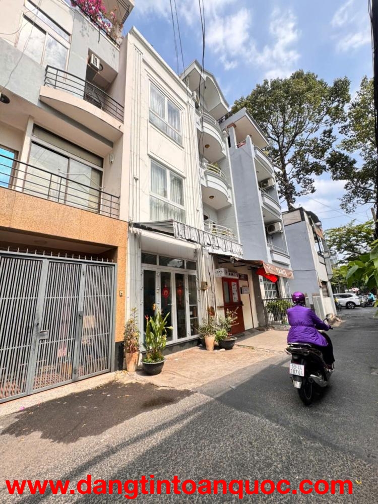 BÁN NHÀ 3 TẦNG MẶT TIỀN HXH 8M Đ.NGUYỄN HUY TỰ, QUẬN 1- KHU VIP HIẾM BÁN CHỈ 10M RA MT HOÀNG SA- CHÀ