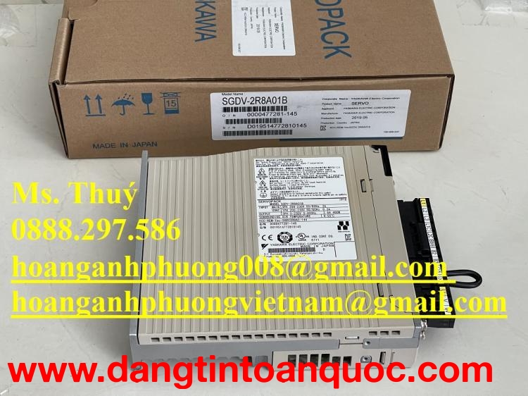 SGDV-2R8A01B - Bộ điều khiển Yaskawa hiệu suất cao - Bình Dương