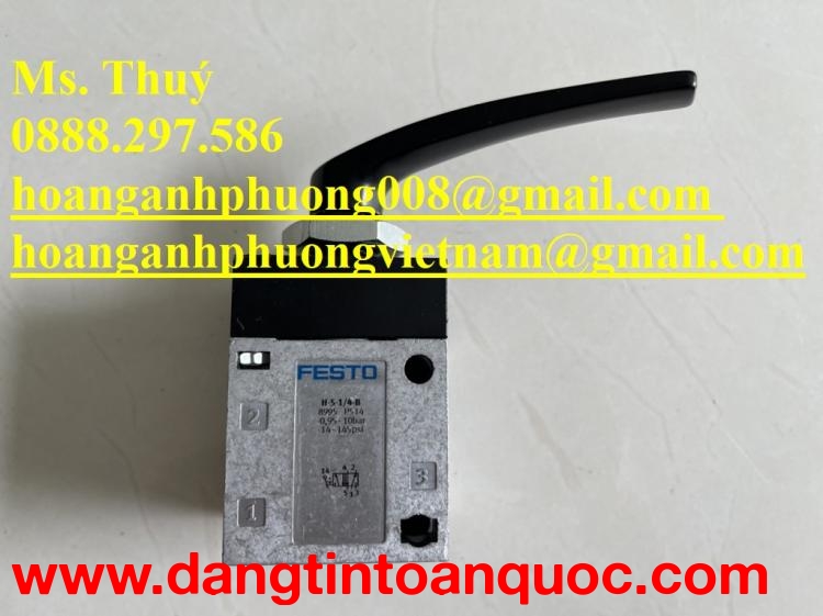 Van gạt tay Festo H-5-1/4-B - Hàng mới, giá ưu đãi