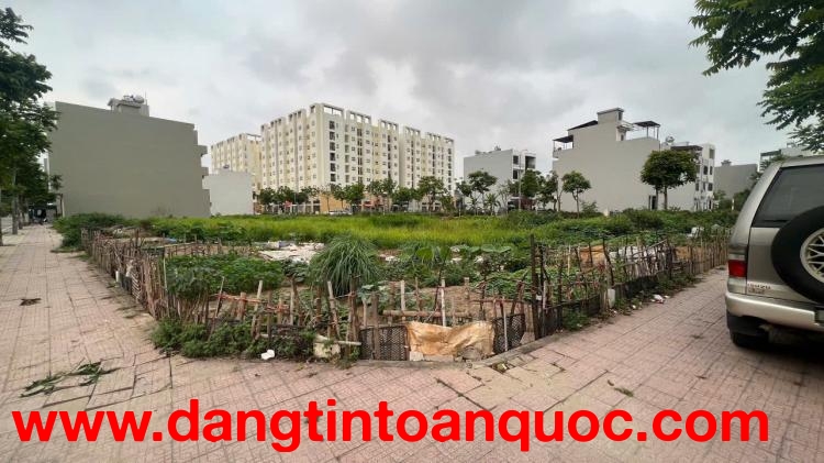 hàng hiếm bán đất lô góc đẹp rộng gần 130m2 ngay khu C - kdt Vũ Phúc sầm uất