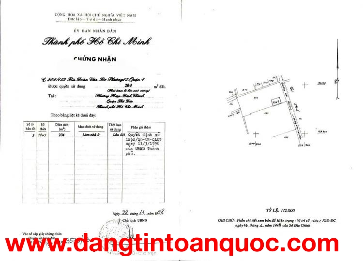 GIÁ TỐT - CHÍNH CHỦ Cần Bán Nhanh Lô Đất Đẹp Mặt Tiền Đường Hiệp Bình - TP Thủ Đức.