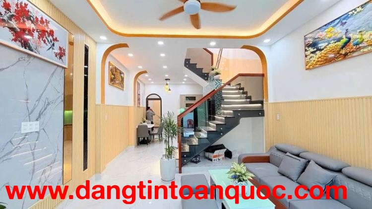 Bình Tân - 5 Tỷ Nhỉnh - Hẻm 1/ - Nhà Mới - Gần Chợ,Trường Học - 55M2 - 2 TẦNG - 3PN