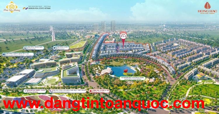 Nhà phố 120m² Hồng Hạc City Phú Mỹ Hưng  – Diện tích đất: 120m² (6x20)
Diện tích sàn: ~411m² – 4 tần