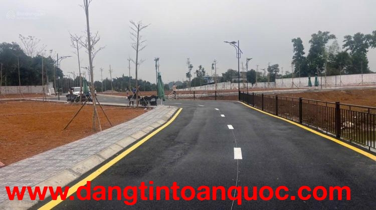 Siêu hiếm lô góc 2 mặt tiền view hồ Đồng Trạng gần ĐHQG, DT 102,5m2 full thổ cư, sẵn sổ