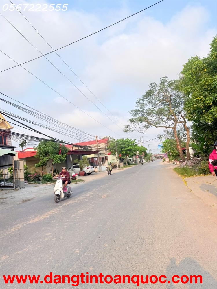 SIÊU PHẨM MẶT ĐƯỜNG 402 TƯ THỦY – NGÃ 3 XUÂN DIỆU – VỊ TRÍ VÀNG KINH DOANH ĐẮC ĐỊA-ZALO: 0567 222 55