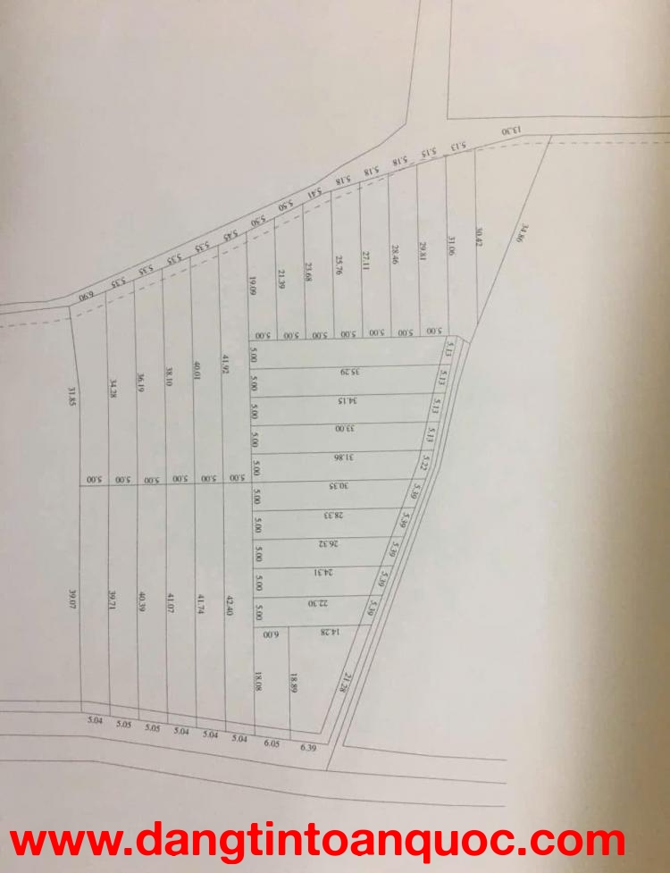 ĐẤT ĐẸP – GIÁ TỐT–CẦN BÁN ĐẤT 3 MẶT TIỀN TẠI  Đường Đào Thị Thơm, Xã An Nhơn Tây, Củ Chi, TP.HCM