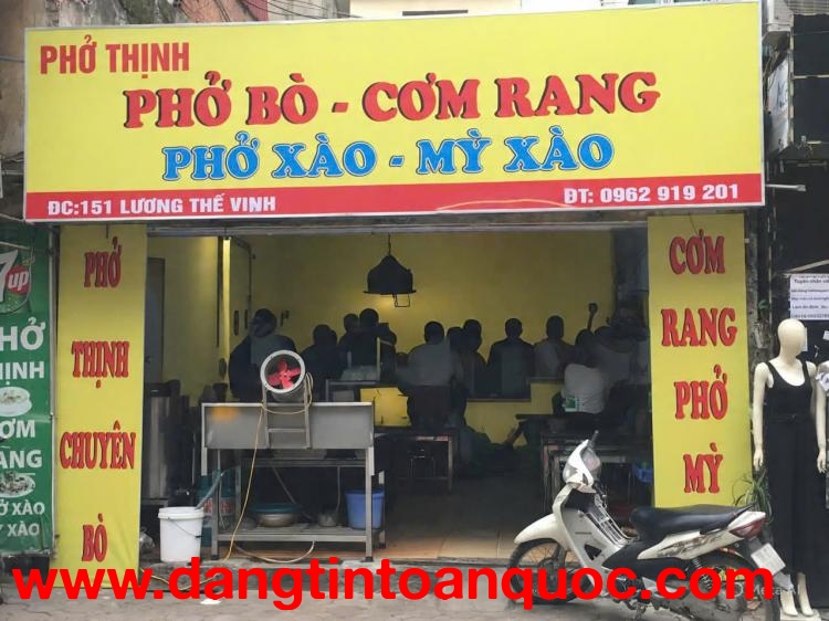 SANG NHƯỢNG QUÁN ĂN – VỊ TRÍ ĐẸP, ĐÔNG KHÁCH TẠI NAM TỪ LIÊM, HÀ NỘI
