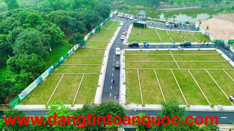 Lô góc View hồ tại Hòa Lạc - Hà Nội