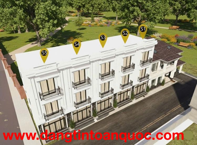 BÁN DÃY NHÀ MỚI PHỐ ĐÔNG PHONG, NAM HẢI – ĐÔNG HẢI  Ô TÔ ĐỖ CỬA  GIÁ TỪ 2,75 TỶ