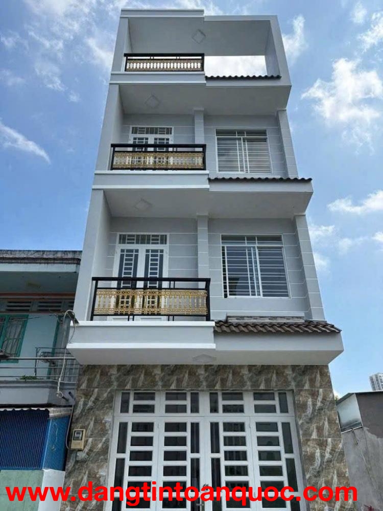 SIÊU PHẨM QUẬN 7- NHÀ MỚI 4 TẦNG – SÁT VÁCH PHÚ MỸ HƯNG – GIÁ CHỈ 6. X TỶ - DT GẦN 60M2.