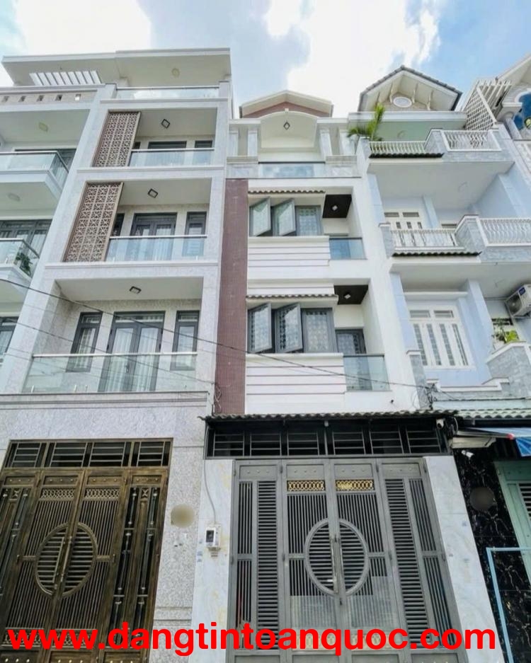 Bán nhà ngay NGÃ TƯ BỐN XÃ  đường 6m - 4 tầng - sổ vuôn A4 - CHỈ 6.x tỷ