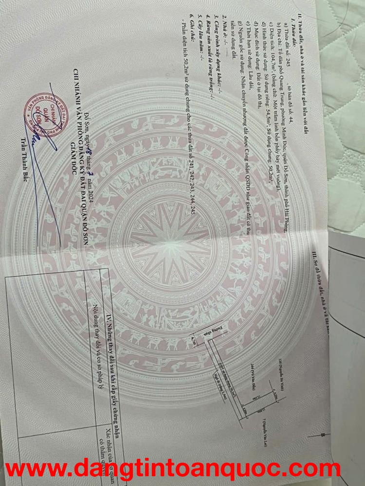 GIÁ RẺ GIẬT MÌNH – LÔ ĐẤT TUYẾN 2 THƯỢNG ĐỨC – CHỈ 1 TỶ 0XX-ZALO: 0567 222 555