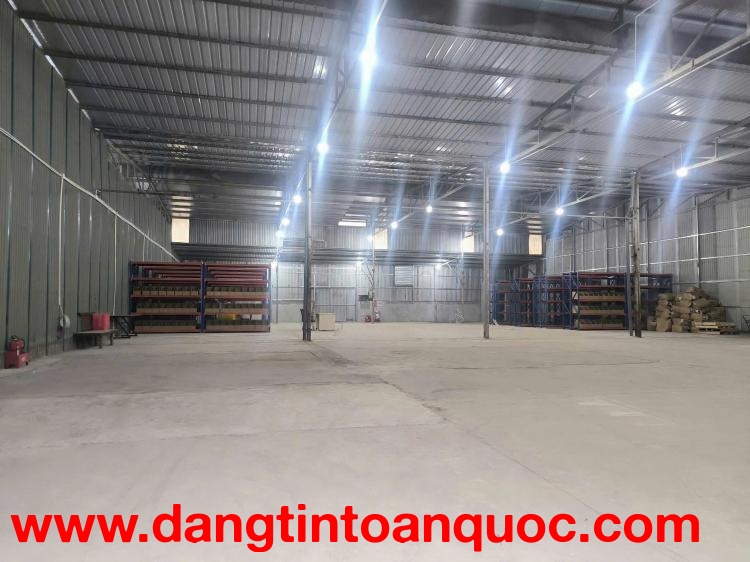 CHO THUÊ KHO XƯỞNG 540M² – ĐẸP, RỘNG TẠI AN KHÁNH, HÀ NỘI