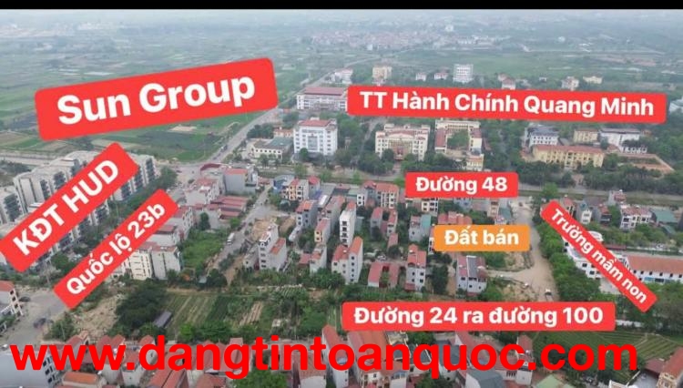 Chính chủ em còn 01 lô góc đắc địa 2 mặt tiền - Hàng F0 đất đấu giá - Sát trường mầm non