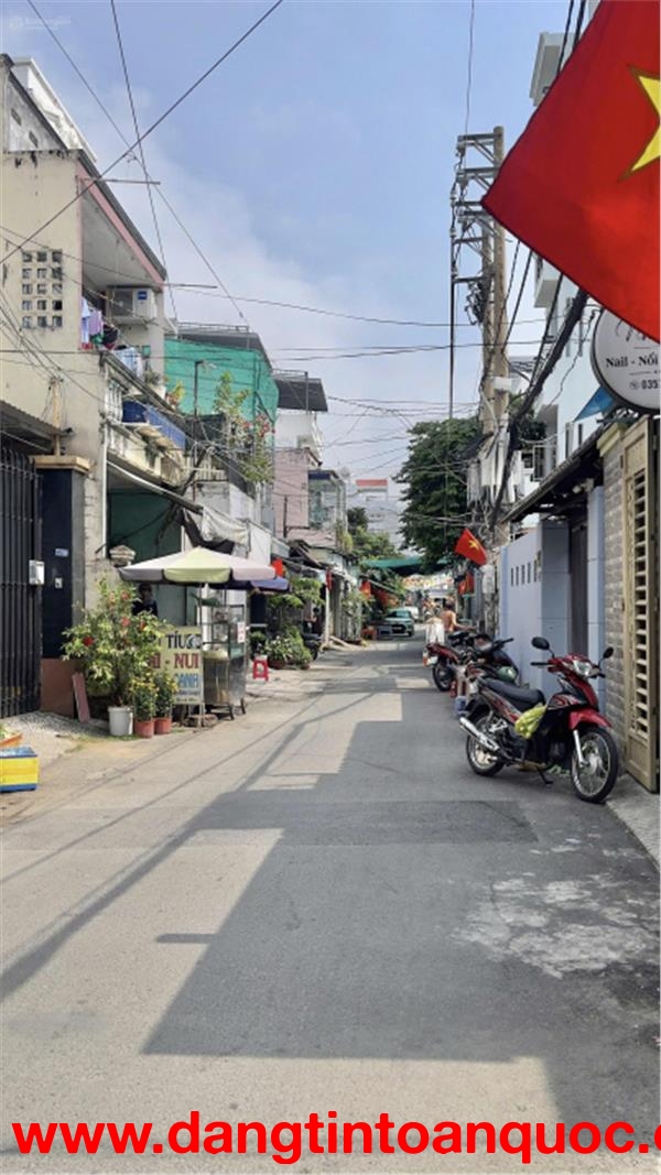 HXH 6m MT Phạm Văn Chiêu, (4x26m CN 102.3m2 vuông vức), nhà C4 tiện xây mới, giá 8,9 tỷ